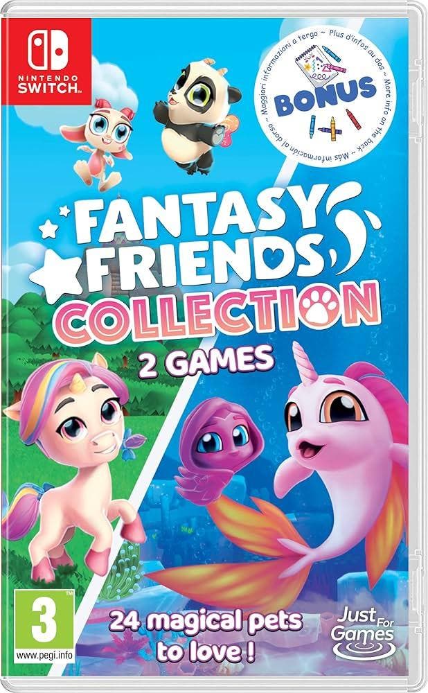 Switch Fantasy Friends Collection, Spelcomputers en Games, Spelcomputers | Nintendo Switch, Zo goed als nieuw, Verzenden