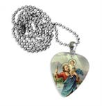 Plectrum kogelketting Heilige Christoffel, Verzamelen, Ophalen of Verzenden, Nieuw, Kleding