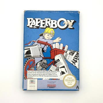 Paperboy - Nintendo NES - PAL FAH - CIB, Ophalen of Verzenden, Zo goed als nieuw