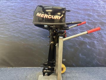 Mercury 6 pk langstaart | Zo goed als nieuw | 1e eigenaar!, 5 tot 10 pk, Viertaktmotor, Ophalen of Verzenden, Zo goed als nieuw
