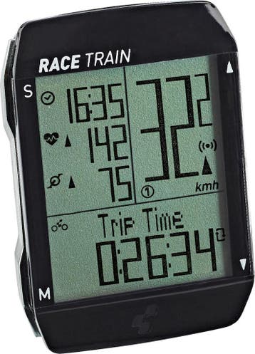 Cube Fietscomputer Race Train (Draadloos, Hartslag- & Cadans, Verzenden, Nieuw