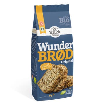 Bauck Broodmix Havervolkoren Biologisch 600g, Verzenden, Nieuw