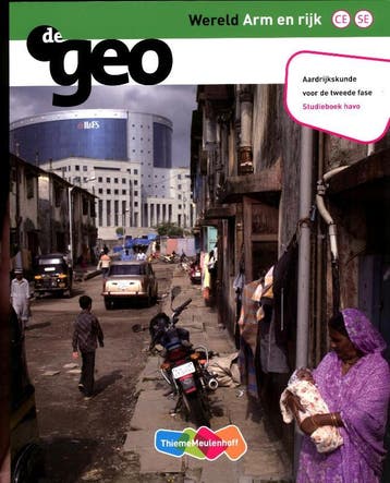 De Geo  Wereld arm en rijk havo tweede fase de 9789006435801, Boeken, Zo goed als nieuw