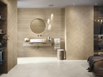 Wandtegel Beige 40x120cm (Muurtegels, Afbouwmaterialen), 60 cm of meer, 40 tot 60 cm, Nieuw, Ophalen of Verzenden