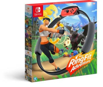 Ring Fit Adventure + Ring Con (Zonder Doos) (Switch Games), Ophalen of Verzenden, Zo goed als nieuw