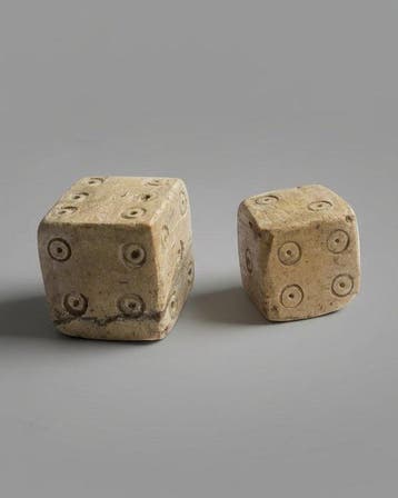 Oud-Romeins Been Dobbelstenen (Zonder minimumprijs)