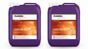 Plagron Coco A+B 5 ltr, Ophalen of Verzenden, Nieuw