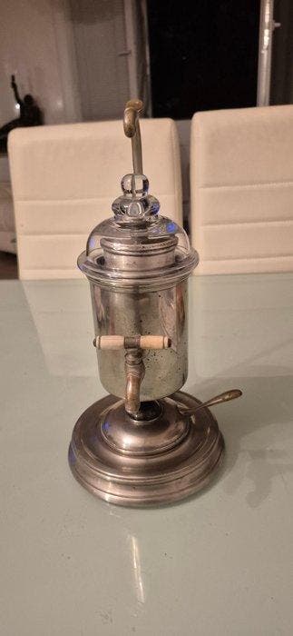 Koffiezetapparaat - Messing, Verchroomd - Klassiekers uit de, Antiek en Kunst