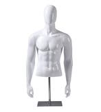 Torso heren merk gruppo corso 1/2 model met armen glossy