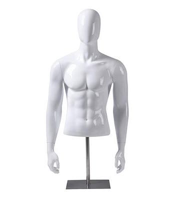 Torso heren merk gruppo corso 1/2 model met armen glossy