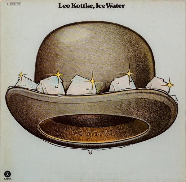 LP gebruikt - Leo Kottke - Ice Water, Cd's en Dvd's, Vinyl | Rock, Zo goed als nieuw, Verzenden