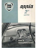 1960 LANCIA APPIA SEDAN INSTRUCTIEBOEKJE ITALIAANS