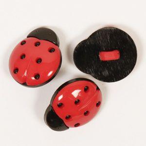 DROPS Lieveheers Knoop Nr 551 (per stuk) - 18mm - Kinderkn, Hobby en Vrije tijd, Ophalen of Verzenden, Nieuw