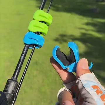 2x Hengelhouder Clip - Snel Bevestigen, Ã‰Ã©nhandig Gebruik,, Verzenden, Nieuw