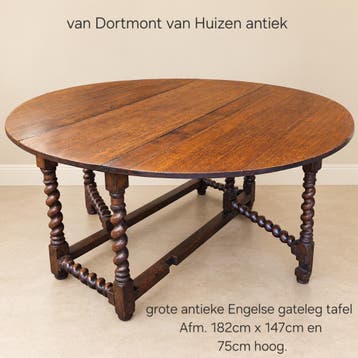 van DORTMONT van HUIZEN ANTIEK Sinds 1963, Knegsel., Ophalen