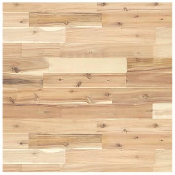 Bureaublad massief acacia 60x60 | Tweedekansje | OP=OP, Gebruikt, 50 tot 100 cm, Vierkant, Tafelblad