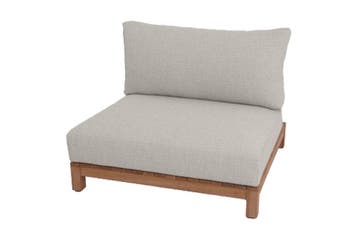 Suns Portofino single seater - Soft grey | AANVRAAG, Tuin en Terras, Tuinsets en Loungesets, Verzenden, Nieuw, Hout, Loungeset