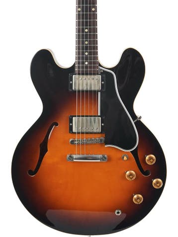 Gibson Custom Shop Memphis 1958 ES335 Sunburst VOS 2017, Muziek en Instrumenten, Snaarinstrumenten | Gitaren | Elektrisch, Ophalen of Verzenden
