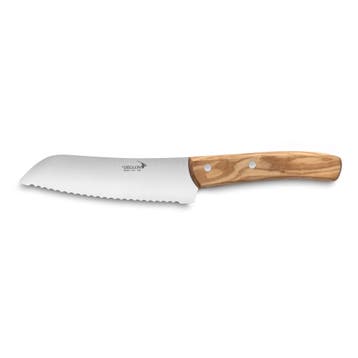 Déglon Klein broodmes – 15 cm – Olijfhouten handvat –, Ophalen of Verzenden, Nieuw, Hout