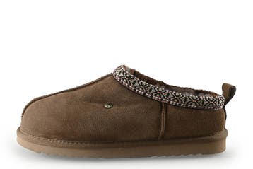 Warmbat Pantoffels in maat 41 Cognac, Overige kleuren, Verzenden, Zo goed als nieuw, Pantoffels of Sloffen