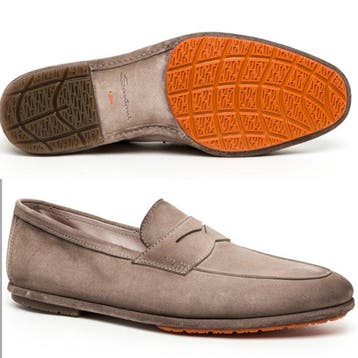 Santoni - Loafers - Maat: EU 41.5, Nieuw