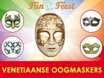 Venetiaans masker - Mega aanbod Venetiaanse maskers, Ophalen of Verzenden, Nieuw, Overige typen, Overige