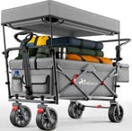 TRESKO® Bolderkar - Opvouwbaar - Bolderwagen - Grijs, Verzenden, Zo goed als nieuw