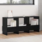 vidaXL Tijdschrift Rek Zwart Eiken 102 x 30 x 45 cm, Huis en Inrichting, Woonaccessoires | Krantenbakken en Lectuurbakken, Verzenden