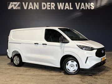 Ford Transit Custom 2.0 TDCI 136pk L1H1 Euro6 Airco | Camera, Stof, Gebruikt, Wit, Dealer onderhouden