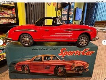 Toy Nomura - Blikken speelgoedauto, Antiek en Kunst, Antiek | Speelgoed