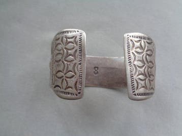 Bracelet - Zilver, Berber armband zilver 109 gram - Tunesië