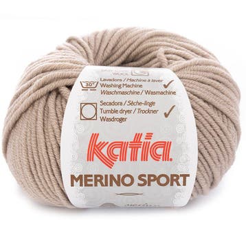 Katia Concept Merino Sport - 10 zandbeige - Wol Garen, Ophalen of Verzenden, Nieuw