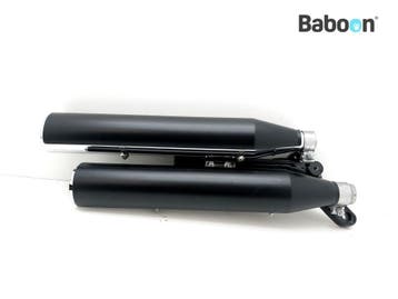 Uitlaatdemperset Origineel Harley-Davidson FXBBS Street Bob, Verzenden, Gebruikt