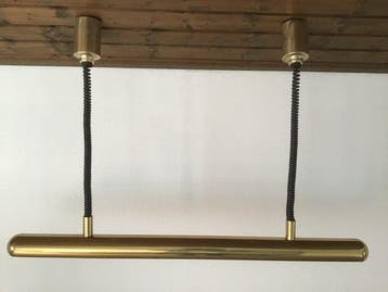 Hangende plafondlamp - Messing - Neon-trekpendellamp