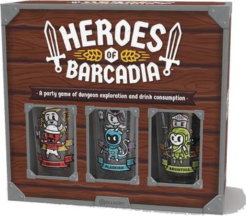 Heroes of Barcadia Base game | Rollacrit Corp. -, Hobby en Vrije tijd, Gezelschapsspellen | Bordspellen, Verzenden, Nieuw