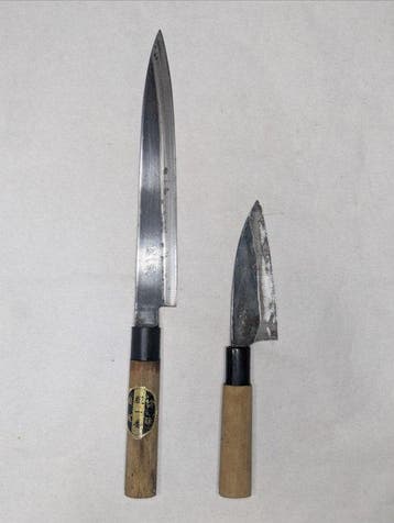 Keukenmes - Staal, Hout - Japan - Traditionele Japanse
