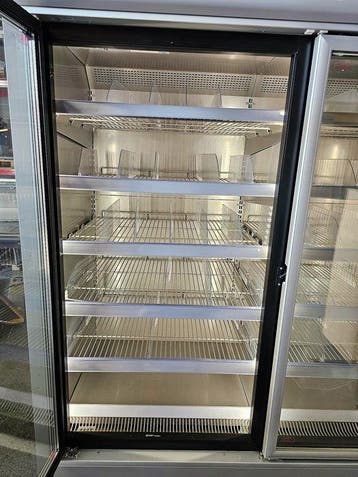 Wandvriezer JBG-2 met 2 deuren, 166cm, Stekkerklaar, Witgoed en Apparatuur, Vriezers en Diepvrieskisten, Gebruikt