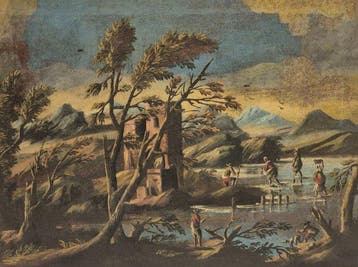Francesco Foschi (1710-1780), Scuola di - Paesaggio con