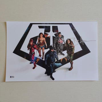 Justice League - Ben Affleck (Batman) - Signed Photo 11x17, Nieuw