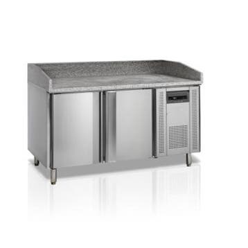 RVS Pizzatafel | 2 deurs | 400x600 mm HorecaTraders, Verzenden, Nieuw in verpakking