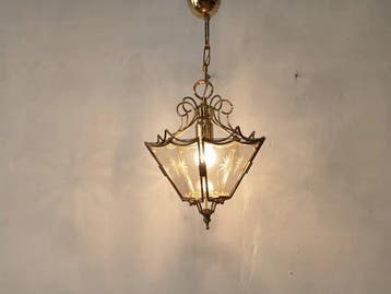 Lantaarn - Prachtige hanglamp in klassieke lantaarnstijl,