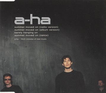 cd single - a-ha - Summer Moved On, Verzenden, Zo goed als nieuw, Pop
