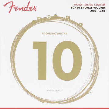 Fender 880XL Dura-Tone Coated western gitaarsnaren .010, Verzenden, Nieuw