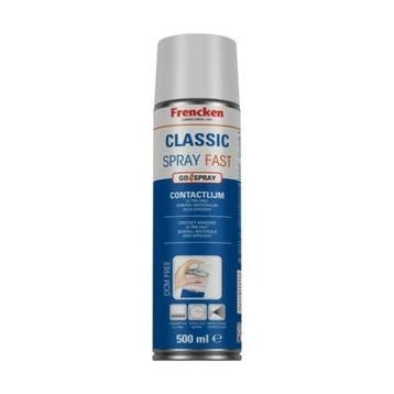Frencken Contactlijm Classic Spray Fast, Ophalen of Verzenden, Nieuw