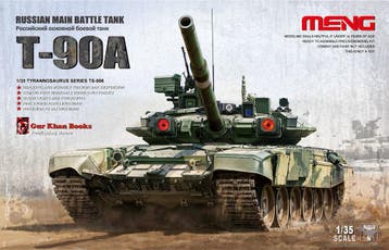 MENG-Model TS-006 Russian Main Battle Tank T-90A Bouwpakket, Hobby en Vrije tijd, Modelbouw | Auto's en Voertuigen, Verzenden
