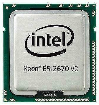 Intel Xeon E5-2670v2 2,5GHz 10 Core SR1A7, Computers en Software, Processors, Ophalen of Verzenden, Zo goed als nieuw, 2 tot 3 Ghz