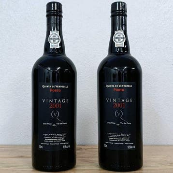2001 Quinta de Ventozelo - Vintage Port - Gebotteld in 2003, Verzamelen, Wijnen, Nieuw