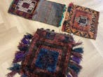 3 stuks Vintage Afghaan - NO RESERVE PRICE - handgeknoopt -, Nieuw