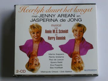 Heerlijk duurt het Langst - Jenny Arean, Jasperina de Jong (, Ophalen of Verzenden, Zo goed als nieuw