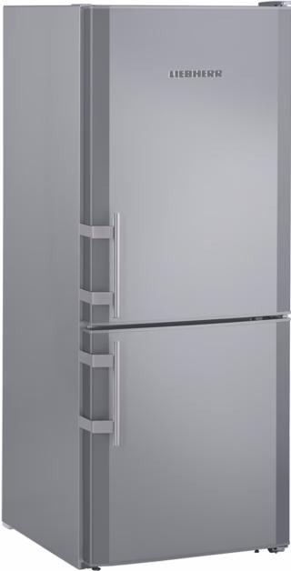 WEG=WEG: Liebherr Koelvriescombinatie Zilver 137cm CUsl2311, 200 liter of meer, Verzenden, Met aparte vriezer, 160 cm of meer